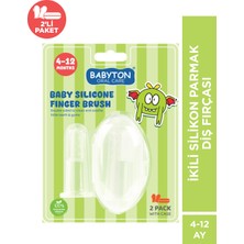 Babyton İkili Silikon Parmak Diş Fırçası