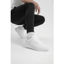 Zerenyus ZRK-X013 Exclusive Beyaz Günlük Erkek Bağcıklı Sneaker