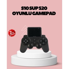 HDMI Tv Bağlantılı Orijinal S10 Gamepad 520 Oyunlu 2025 Seri Oyun Konsolu - Lisinya