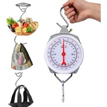 100 kg Kapasiteli Askılı Terazi - Dayanıklı, Net Kadranlı, Çift Ölçü Birimli, Endüstriyel ve Dış Mekan Uyumlu ( Lisinya )