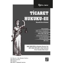 Gazi Kitabevi Reform Serisi Ticaret Hukuku - Iıı (Kıymetli Evrak Hukuku)