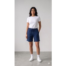 Matwoman Mini Taş Baskılı Cepli Şort
