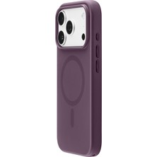 Cellularline Auramag IPHONE 18 Pro Magsafe Uyumlu Koyu Bordo Kılıf