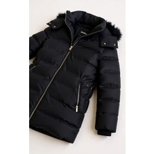 DeFacto Sıcak Tutan Su İtici Regular Fit Kapüşonlu Parka F7424AX26SP