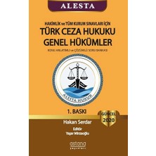 Astana Yayınları Alesta Türk Ceza Hukuku Genel Hükümler
