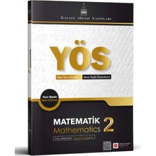Matra Galata Yös-Sat Matematik 2 Soru Bankası