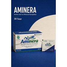 Orbi Vital OrbiVital Aminera Amino Asit Kompleksi + Magnezyum, Kalsiyum ve D3 Vitamini 30 Saşe