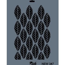 Matra Rich New Seri N-347 Stencil 35X25 cm