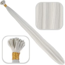 Matra Fiber Sentetik Boncuk Kaynaklık Renkli / Açık Gri / 100 Adet