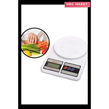 HBG Markt Dijital Mutfak Tartısı LCD Ekran ile Hassas Ölçüm