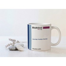 Bisiktirol Yazılı Porselen KUPA300 ml