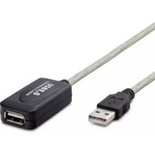 Hadron Hdx7513   10M Usb To Usb F Kablo Silver