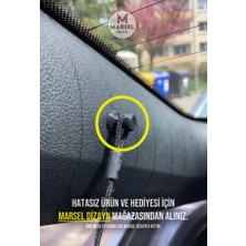 Marsel Dizayn Skoda Octavia-Fabia-Kamiq Bagaj Pandizot Ipi Pimi - Siyah - 2 Adet