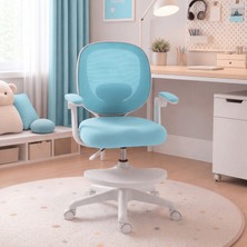 Ofis Fix Ergonomik Çocuk Çalışma Sandalyesi - Mavi