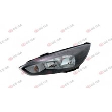 Depo Ford Focus 2014  Far Sol F1EB 13W030 Pb Halojen Gündüz Isıksız Sıyah (Oem NO:F1EB13W030PD)