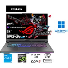 Asusrog Strix G16 G615JH-N3112 Intel Core I5 13450HX 16GB 512GB SSD RTX5050 W11 Pro 16" Duddi