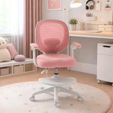 Ofis Fix Ergonomik Çocuk Sandalyesi - Pembe