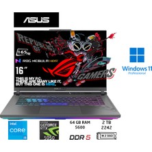 Asusrog Strix G16 G615JH-N3112 Intel Core I5 13450HX 64GB 2tb SSD RTX5050 W11 Pro 16" Duddi