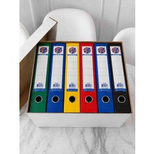 Rass Klasör Arşiv Kolisi 10 Adet 33 x 44 x 29 cm Sert Beyaz Karton Çift Oluklu Taşıma Kolisi