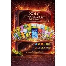 Xolo 50’li Kağıt Maske Seti Mega Box Ultimate Mask Box Profesyonel Cilt Bakım Serisi 50*30ML