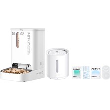 Petkit Yumshare Dualhopper Kameralı Mama Kabı, Petkit Eversweet Solo 2, Petkit Eversweet Su Filtresi 5'li, Besin Haznesi Nem Kurutucu