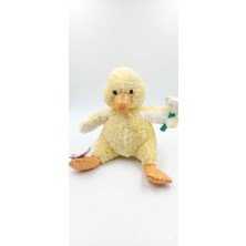 Liva Atelier Elinde Çiçek Tutan Sarı Peluş Civciv