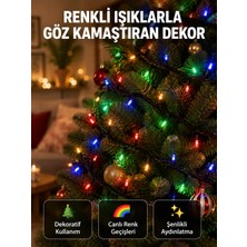 Kaia Life 50’li LED Şeffaf Kablolu 5 M Aydınlatma Işık Süsleme LED Yeni Nesil