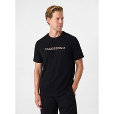 Back And Bond Beyaz Erkek Bisiklet Yaka T-Shirt BTS1008500000