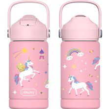 SipnJoy - FlipSip Çocuk Su Termosu | 360 ml - Golden Horn