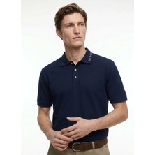 Ted Baker Lacivert Erkek Polo T-Shirt TBMRTS2038