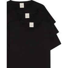 Calvin Klein Cotton Tee 3pk Siyah Kadın T-Shirt