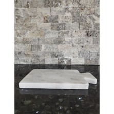Empressco Beyaz Mermer Kesme Tahtası & Sunum Tabağı ( Zeybekmarblehome)