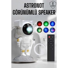 Ceylan Adam Mey Ithalat® Astronot Görünümlü Projeksiyon Speaker Taşınabilir