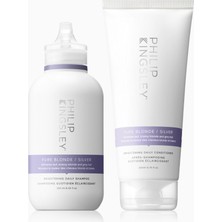 Philip Kingsley Pure Blonde/silver Parlaklık Veren Şampuan ve Saç Kremi Seti