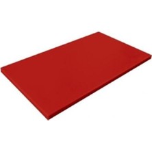 Empressco Polietilen Kesim Tahtası 25X40X2 cm Kırmızı Et Çiğ Et