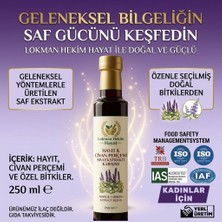 Hayıt & Civan Perçemi Sıvı Ekstraktı Karışımı 250 ml – %100 Doğal Bitkisel Lokman Hekim Hayat