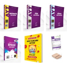 Ayt Matematik Fizik Kimya Biyoloji Yks 2027 +Deneme +Telefon Tutucu+Plan Defteri