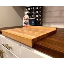 Empressco Mutfak Tezgah Üstü Ahşap Kesme Tahtası 40X30 cm