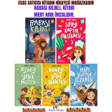 Timaş Çocuk Mert Arık- Babası Kılıklı(İMZALI), Şifayı Kaptık Hastanesi-Imzalıdır, Hapı Yuttuk Eczanesi, Naneyi Yedik Lokantası, Ayvayı Yedik Müzesi (5kitap)