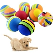 Odea 4’lü Kedi Köpek Evcil Hayvan Sünger Oyun Topu