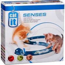 Odea Design Senses Oyun Rayı, Play Circuit, Top Dahil, Kediler Için, 1 Adet (1'li Paket)