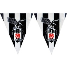 Odea Beşiktaş Üçgen Bayrak Süsü 360CM x 25CM 1 Adet