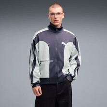 Puma Erkek Mavi Puma T7 Track Jacket Mavi Erkek Ceket