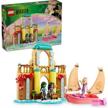 Odea LEGO Wicked Glinda, Elphaba ve Nessarose, Shiz Üniversitesi’nde 75681-7 Yaş ve Üzeri Çocuklar Için Oyuncak Tekne Içeren Bebek Evi Oyun Seti (304 Parça)