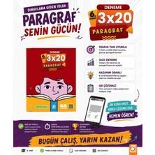 Bigelio Yayıncılık Bigelio 6. Sınıf Bağlam Temelli Paragraf 3 x 20 Deneme Sınavı Big