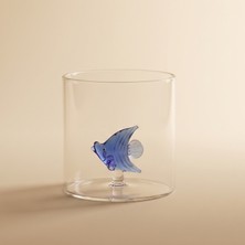 Karaca Marin Fish Balık Temalı Su Bardağı Mavi 320 ml
