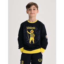 Fenerbahçe Lacivert Tribün Yellow Çocuk Sweatshirt