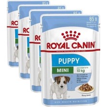 Odea Royal Canin Mini Puppy Köpek Yaş , 85 gr (4 Paketi)