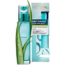 Odea L'oreal Paris Nem Terapisi Aloe Vera Suyu, Nemlendirici ve Ferahlık Etkili Krem, Normalden Karmaya Ciltler 70 ml