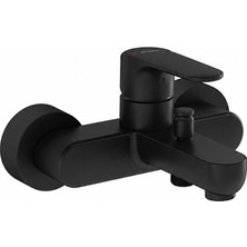 VitrA Artema Root Round Banyo Bataryası Mat Siyah